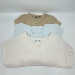 ◇ ⊇ 《 green label relaxing UNITED ARROWS まとめ売り3点セット カーディガン ブラウス セーター レディース 》 E  【1503060002513】