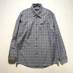 バーバリーブラックレーベル 長袖シャツ ノバチェック 2 グレー