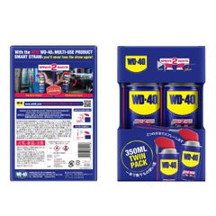 WD-40 潤滑剤 スマートストロー ツインパック 350ml 2本入 2セット 合計４本