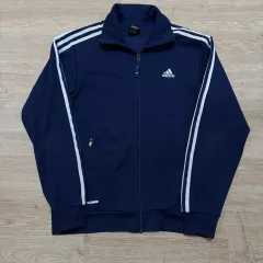 アディダス ネイビー トラックジャージ ジャケット M/95