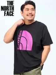半袖 Tシャツ 大きいサイズ メンズ ハーフドームロゴ コットン100％ クルーネック JUMBO HALF DOME TEE クルー THE NORTH FACE ザ ノースフェイス ブラック