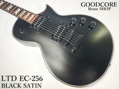 ESP LTD EC-256 BLACK SATIN レスポール エレキギター