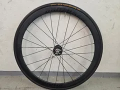 90mm ハイト ピスト カーボン リア ホイール ブローチャーズ ブルーラグ