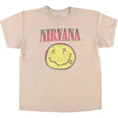 古着 NIRVANA ニルヴァーナ バンドTシャツ バンT メンズL相当/eaa564626