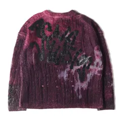 【新品】ACNE STUDIOS アクネ ストゥディオズ ニット サイズ:S / 25SS ダメージ加工 プリント モヘア混ウール ニット (FN-MN-KNIT000533) / マルチカラー / トップス セーター プルオーバー【メンズ】のサムネイル