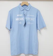 【新品】MOVESPORT デサント サンスクリーン ミニ鹿の子 オーセンティックロゴ 半袖ポロシャツ ユニセックス DMMXJA71 X6881