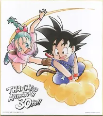 【中古】紙製品(キャラクター) 悟空＆ブルマ 30周年記念色紙 色コレ 「一番くじ ドラゴンボール～アニメ30周年記念～」 E賞