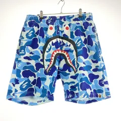 【中古】A BATHING APE HONEYCOMB camo サイズL ブルー 001SPL301010M アベイシングエイプ ハニカム[17]のサムネイル