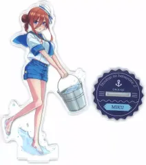 【中古】アクリルスタンド・アクリルパネル 中野三玖 アクリルスタンド 「きゃらっとくじ 五等分の花嫁∬～スプラッシュサマー!～」 H賞