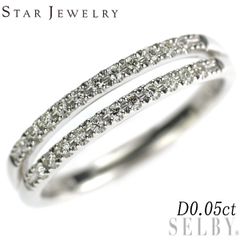 オーバーエクセレント K18WG ダイヤモンド リング 一文字 - メルカリ 