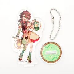 地縛少年花子くん 四島メイ 未使用 ランタン アクリルスタンド キーホルダー  花子くんミュージアム シジマメイ じばくしょうねん あいだいろ