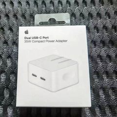 Apple純正 デュアルUSBタイプC 35Wチャージャー コンパクト電源