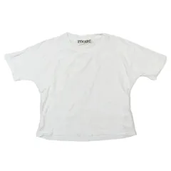 17aw アンスクリア INSCRIRE Tシャツ カットソー クルーネック 半袖 ドルマンスリーブ コットン 無地 ベーシック プルオーバー トップス 日本製 サイズS ホワイト 白のサムネイル