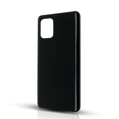 Galaxy A51 5G SCG07 ケース マットブラック【柔軟性 TPU素材】擦り傷防止 指紋防止 衝撃吸収 着脱簡単 Galaxy A51 5G SCG07 カバー 全面保護 軽量 薄型 携帯便利【ストラップホール付き】黒