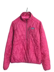 【お得なクーポン配布中!】 11年製 パタゴニア ナノ パフ プルオーバー レディース M / 古着 PATAGONIA ハーフジップ 中綿 ナイロン キルティング アウトドア ブルゾン