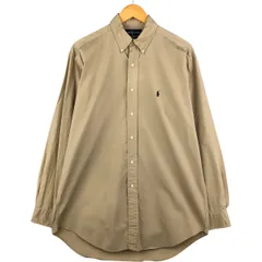古着 ラルフローレン Ralph Lauren BLAKE 長袖 ボタンダウンシャツ メンズM相当/eaa594732