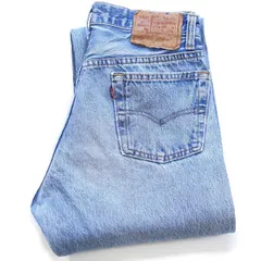 80s USA製 Levi'sリーバイス 501 デニムパンツ W30 L36★191 ビンテージ オールド ジーンズ ストレート ハチマル ヒゲ