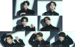 【中古】キャラカード なにわ男子 『Missing』クリアソロカード(メンバーソロ7種セット) 「CD Make Up Day / Missing 通常盤」 Loppi・HMV限定先着購入特典