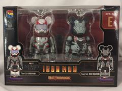 サニーサイドアップ Happyくじ BE@RBRICK MARVEL Infinity SAGA『IRON MAN』 ペアボックス賞 Team Suit IRON MAN & Team Suit WAR MACHINE BE@RBR E