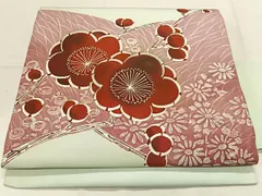 手描きろうけつ染め9寸名古屋、葉の集い、阿部容子一点しかない希少な