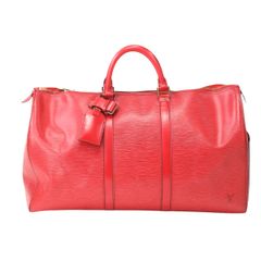 ルイヴィトン M42967 エピ 旅行かばん キーポル50 ボストンバッグ LOUIS VUITTON カスティリアンレッド