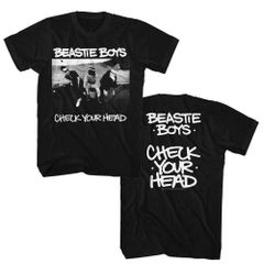 ビースティー ボーイズ Tシャツ Beastie Boys Check Your Head 黒 正規品 バックプリント入り ロックTシャツ関連