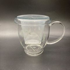 ★中古品★ハーブティー ティー ガラス マグカップ 生活の木