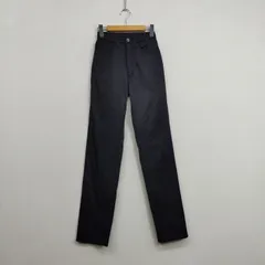 BOBSON LADY'S ボブソンレディース 光沢 ナイロン サイバー テック スリム ストレート パンツ Y2K 古着 VINTAGE レディース サイズ S LG89のサムネイル