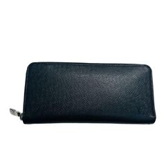 LOUIS VUITTON ルイヴィトン ジッピーウォレット･ホリゾンタル M31071 ブラック タイガ レザー 長財布 メンズ 【中古】 42505K29