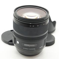 ■ほぼ新品■ シグマ(Sigma) レンズ 24-70mm F2.8 DG OS HSM Canon キヤノン EFマウント ズーム 標準 フルサイズ 一眼レフ用 Art