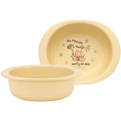 ☆ プーさん/ピクニック ☆ キャラクター ベビー用ＰＰ製小鉢 ベビー食器 キャラクター 小鉢 赤ちゃん 食器 お皿 スープ皿 すくいやすい 割れにくい 離乳食 SKATER スケーター XP24AG 抗菌加工 食洗機対応 電子レンジ対応 プラスチック