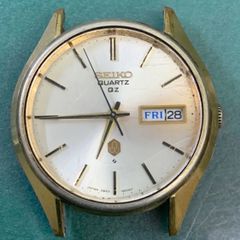不動品】SEIKO QUARTZ QZ メンズ 腕時計 ゴールド シルバー - メルカリ