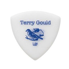 Pickboy ピックボーイ ギターピック GP-TG-RS/100 Terry Gould Sand Grip 1.0mm 1枚入り ホワイト トライアングル ポリアセタール滑り止めピック