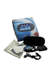 ▽PlayStation Vita 　プレイステーション　ヴィータ　ブラック　 PCH-1100 　ジャンク品　00043