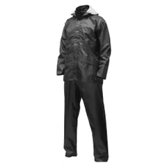 ☆ ブラック ☆ LLサイズ ☆ FUN PLUS LITE2 レインウェア FP-12 レインウェア 上下 レインスーツ メンズ レディース レインジャケット レインパンツ セット レインコート 上下セット 自転車 通学 通勤 登山 ハイキング