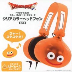ドラゴンクエスト クリアカラーヘッドフォン スライムベス - メルカリ