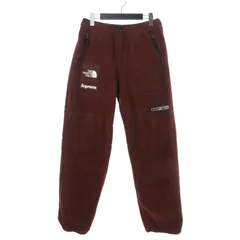 シュプリーム SUPREME ノースフェイス THE NORTH FACE Tech Fleece Pant テック フリースパンツ ロゴ S ブラウン NB522091のサムネイル