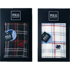 【単品・指定不可】 ポロ ガーゼ裏無撚糸タオルハンカチ1枚 PLGT-5568