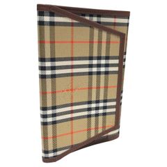 中古】 BURBERRY バーバリー パスポートカバー ケース ヴィンテージ