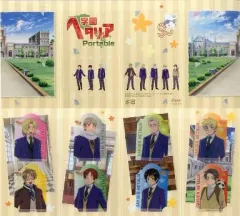 【中古】ブックカバー・しおり(キャラクター) クリアしおりセット(8枚組) 「PSPソフト 学園ヘタリア Portable」 限定版特典