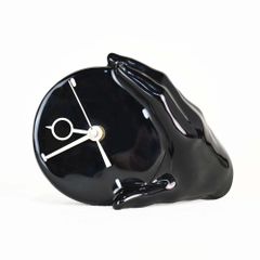 ● Nancy Funk Ceramics Wall mounted Clock Hand in California ナンシー・ファンク・セラミックス 壁掛け時計 アメリカン 雑貨 アート