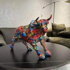 希少】闘牛オブジェ モザイク工芸 スペイン ガウディ トレンカディス