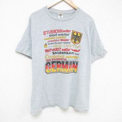 XL/古着 フルーツオブザルーム 半袖 ビンテージ Tシャツ メンズ 00s ドイツ クルーネック グレー 霜降り 25jul07 中古