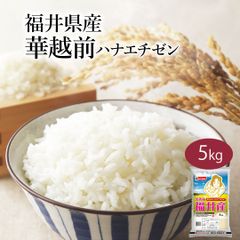 米 精米 福井県産 華越前 ハナエチゼン 5kg 令和6年産 お米 白米 おくさま印 国産 食品 ギフト 引っ越し 挨拶 出産 内祝い 母の日 父の日 お中元 お歳暮 結婚 快気 還暦 香典返し お年賀 送料無料