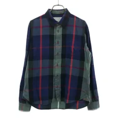 フォークアンドスプーン アーバンリサーチドアーズ 長袖 チェックシャツ one ブルー系 FORK&SPOON URBAN RESEARCH DOORS レディース 古着 【240325】 メール便可