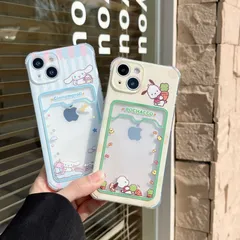 ポチャッコ iphone16ケース iphone16proケース 背面カード収納 iphone15proケース かわいい シナモロール iphone14ケース 四隅保護 iphone1