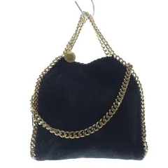 ステラマッカートニー ファラベラ タイニー トートバッグ ショルダーバッグ 2way ハンドバッグ 黒 ゴールド色 391698