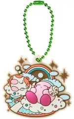 【中古】食玩 キーホルダー 1.おひつじ座 「KIRBY ホロスコープ・コレクション ぷっくりラバマスグミ」