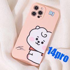 ❤️残り僅か 防弾少年団 RJ iPhone14Pro 　可愛い 韓国 iPhoneケース  BT21 グッズ おしゃれ スマホケース ビーティー21 レンズ保護 耐衝撃 アイフォン ケース かわいい 携帯カバー キャラクター おもしろ シリコン