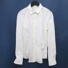 BRUNELLO CUCINELLI 長袖シャツ ホワイトストライプ M 2025年最新】BRUNELLO CUCINELLI レディース 長袖 シャツ